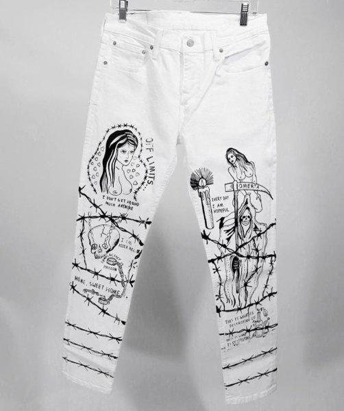 Разрисованные штаны