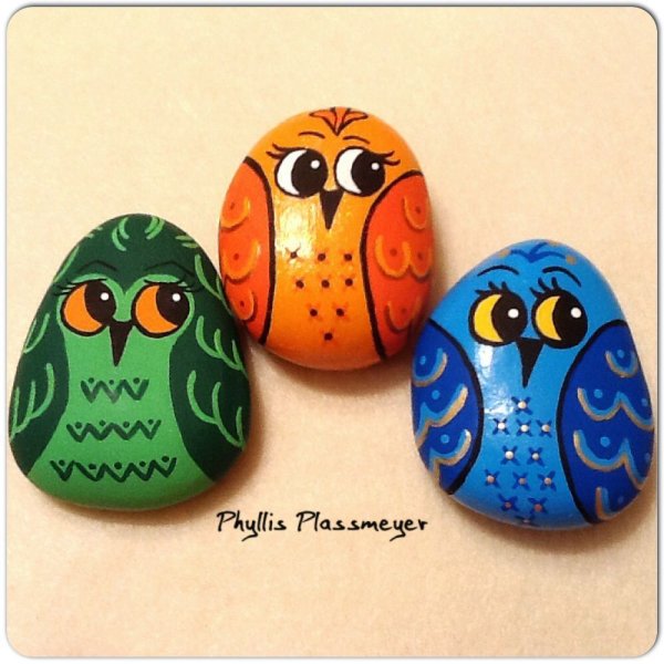 Роспись на камнях