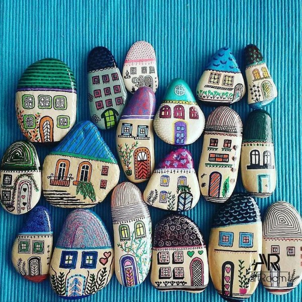 Роспись на камнях