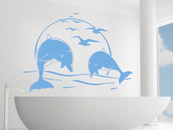 Трафареты для декора стен в ванной