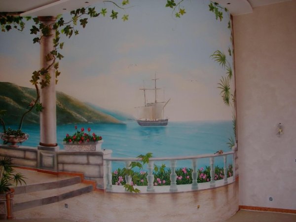 Роспись стен в квартире