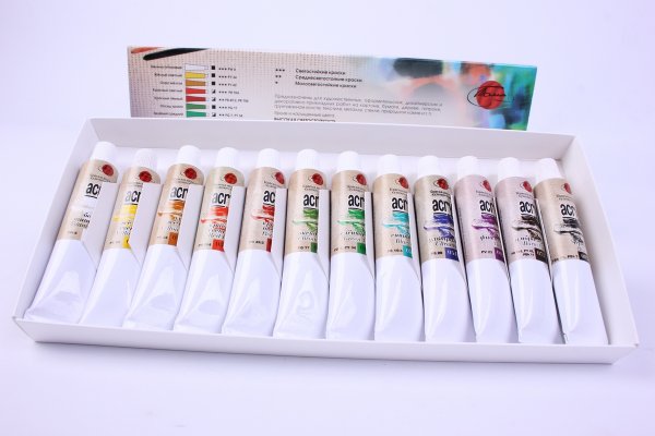 Краски в тюбиках для рисования