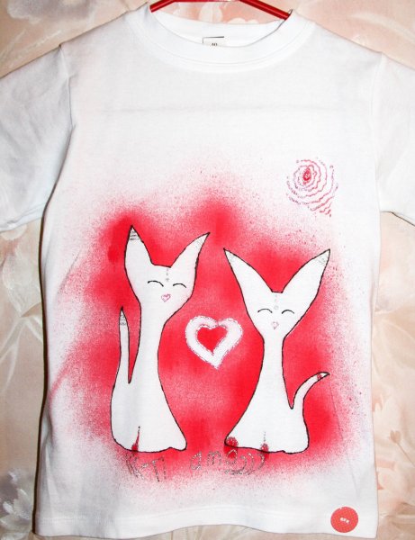 Рисование по ткани акриловыми красками