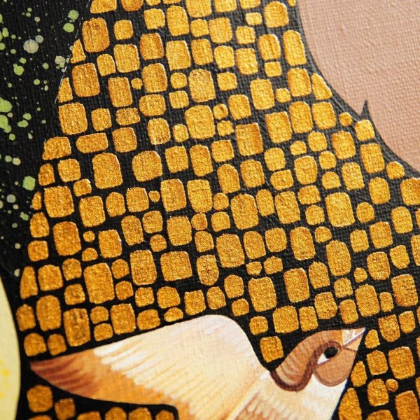 Рисование золотом