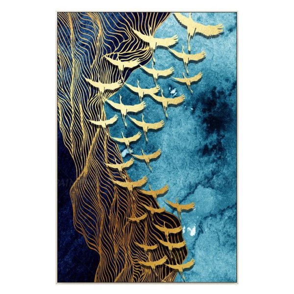 Картина рыбки с поталью