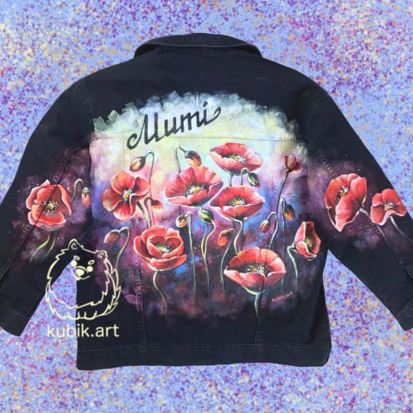 Роспись джинсовки