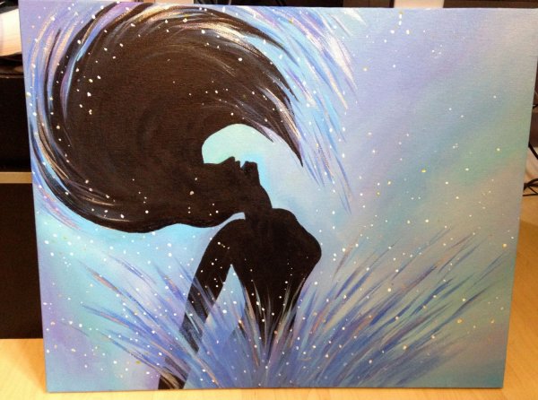 Акрил силуэты