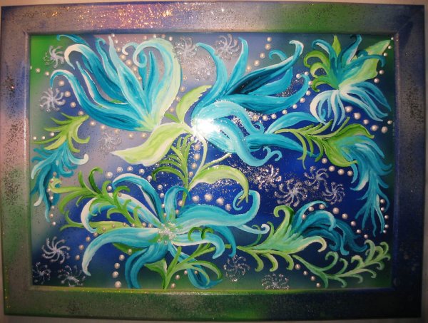 Рисование по стеклу