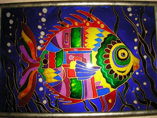 Расписной витраж