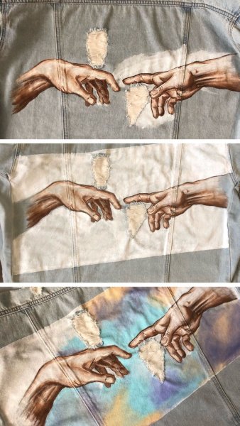 Сотворение Адама Микеланджело Эстетика