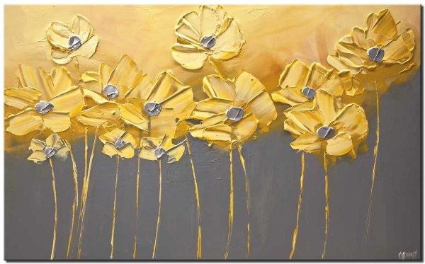 Картина в золотом цвете