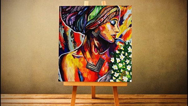 Интерьерные картины для новичков