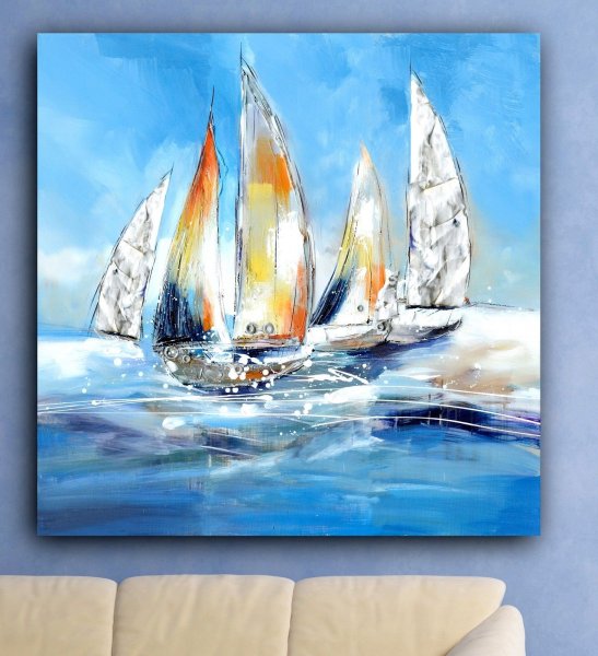 Жиляев акрил парусник