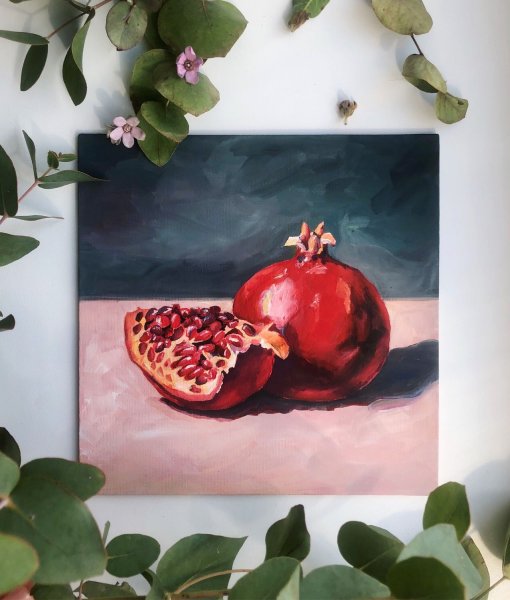 Гранат акрил поталь