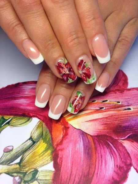 Красивые нарощенные ногти