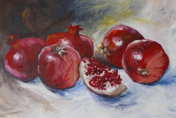 Гранат акрилом