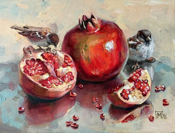 Мария Павлова художник красная смородина