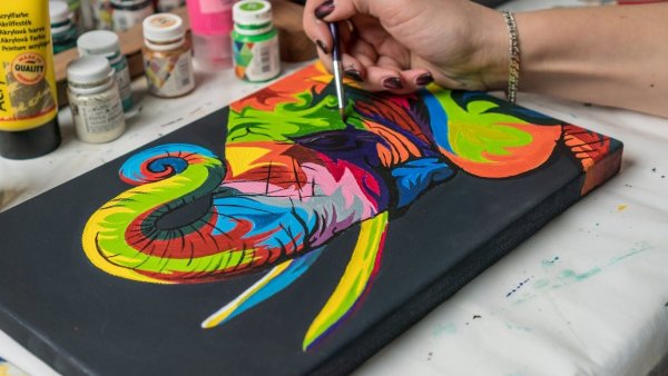 Губы живопись