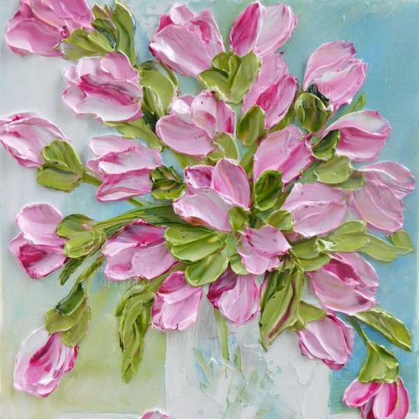 Импасто рельефная живопись