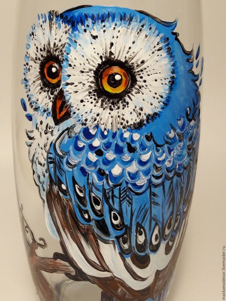 Расписная ваза