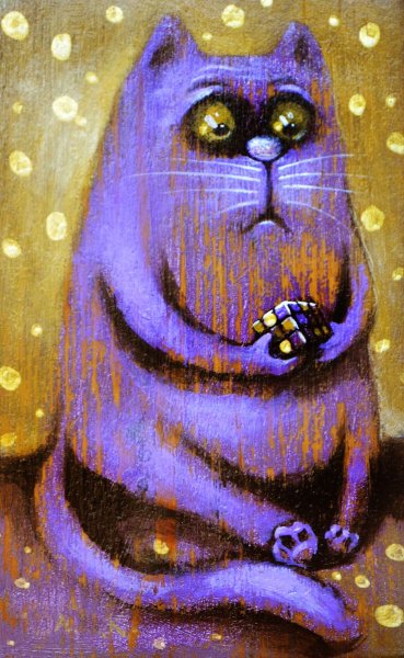 Павел Кульша художник коты