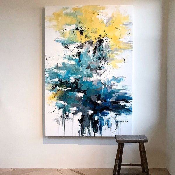 Интерьерная живопись акрилом