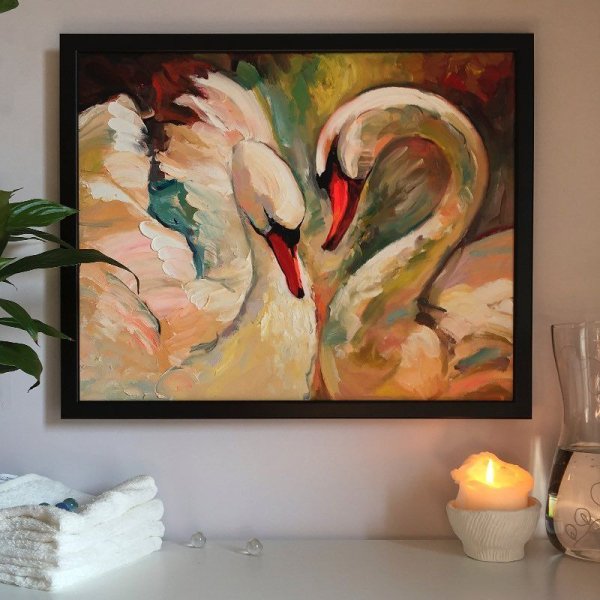 Картины акрилом на холсте