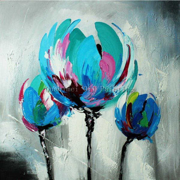 Абстрактные картины акрилом