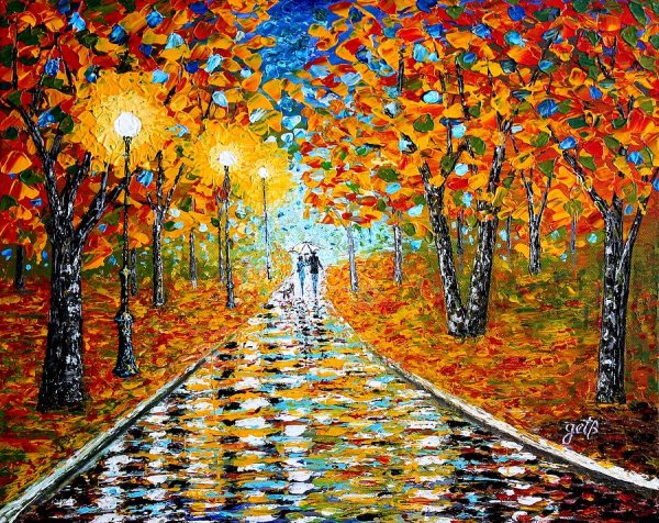 Картина краски осени