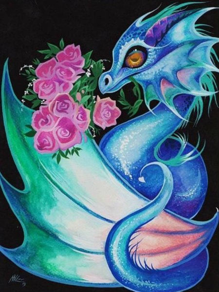 Alvia Alcedo космические драконы