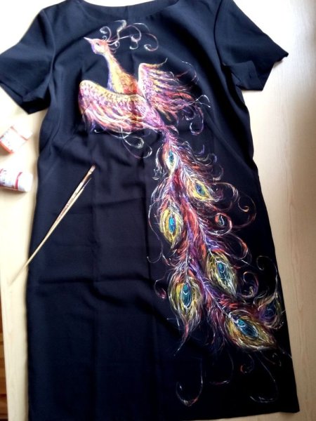 Идеи для росписи футболок