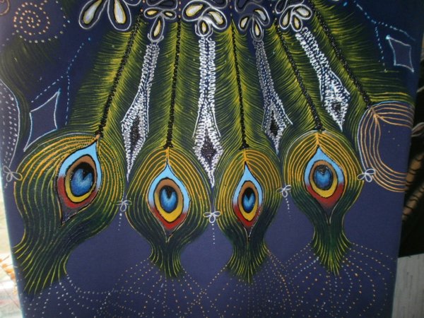 Рисование поталью