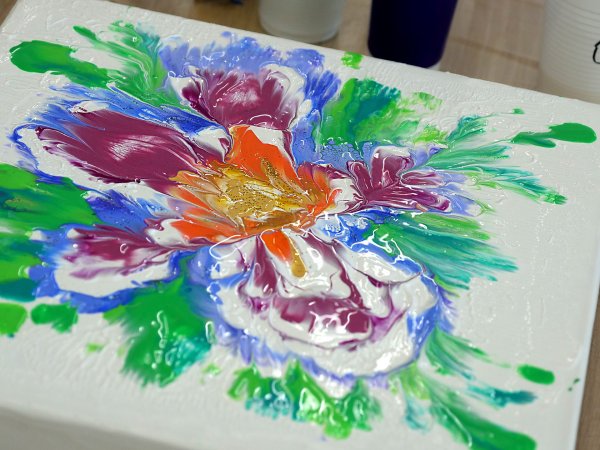 Жидкие краски для рисования