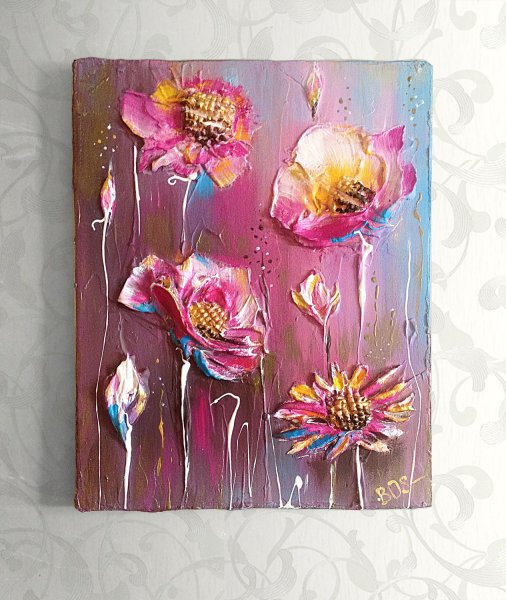 Мастер класс Абстрактная живопись