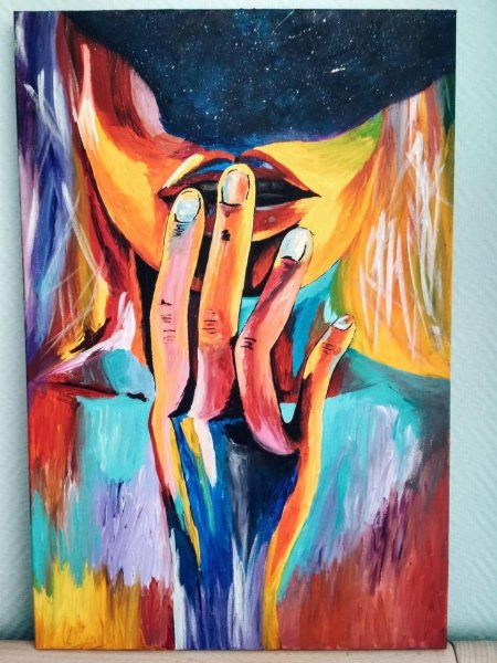 Картины акрил Джастин Геффри