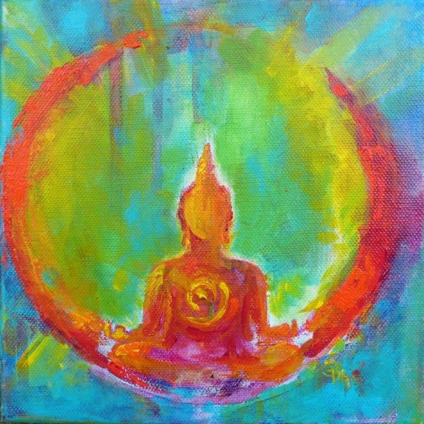 Будда Шакьямуни интерьерная картина