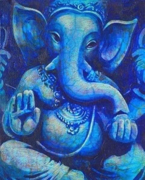 Будда картина акрил