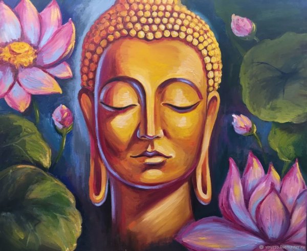 Картина по номерам Будда