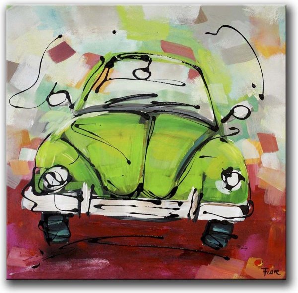 Машина акрилом