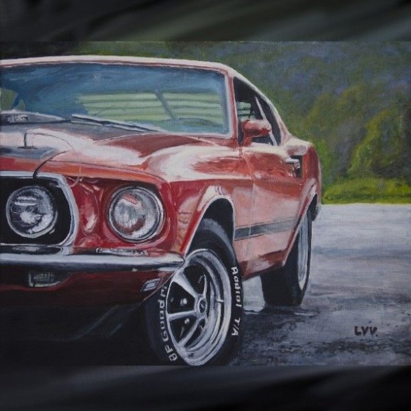 Форд Мустанг картина