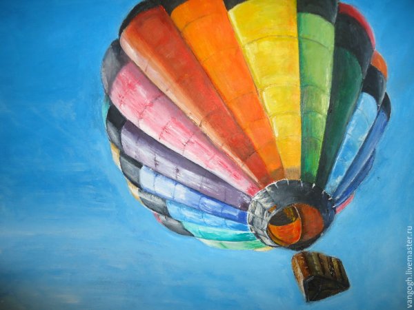 Картина воздушный шар