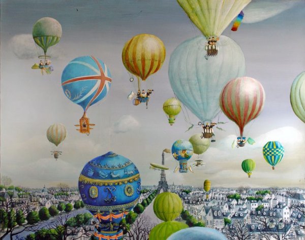 Портрет с воздушным шаром