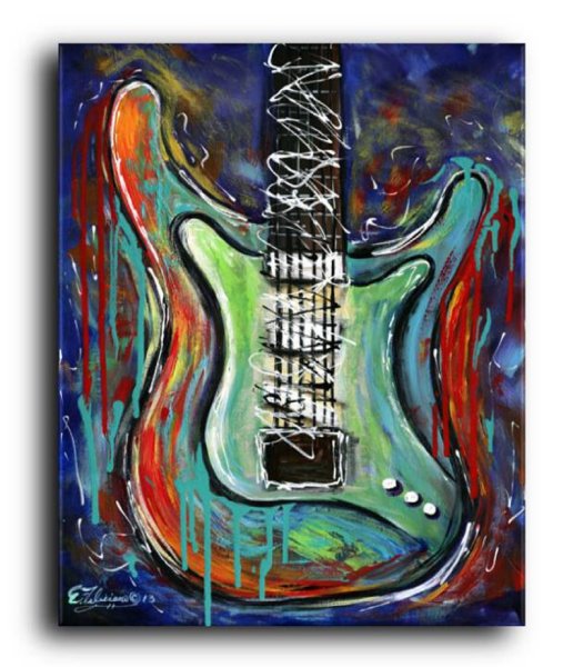 Краска для электрогитар