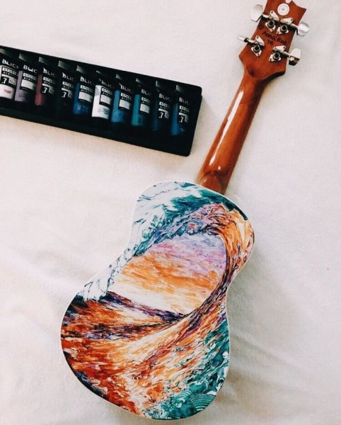 Роспись гитары