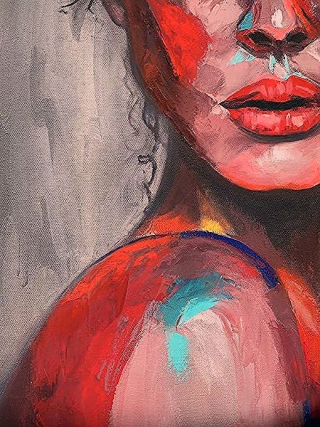 Портрет акрилом