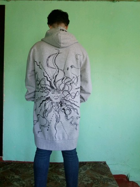 Худи Расписанные