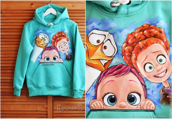 Интересные детские свитшоты