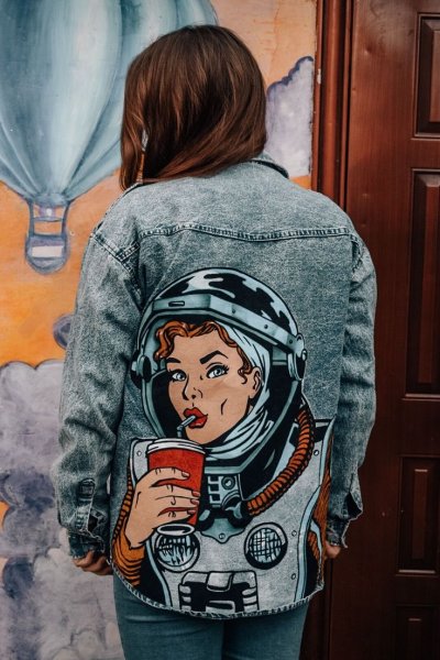 Расписные джинсовки