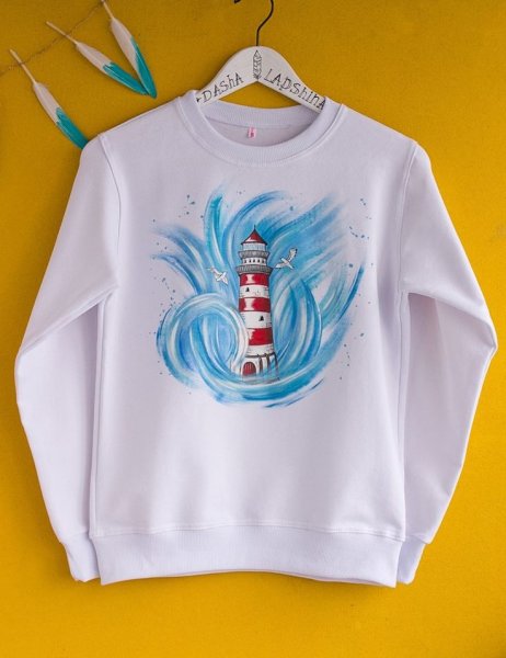 Роспись толстовки