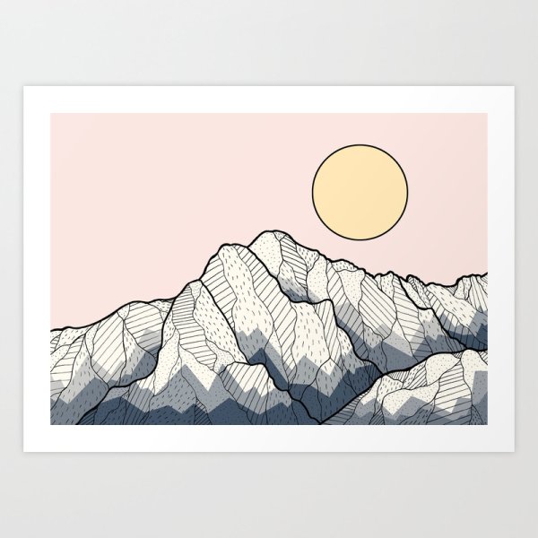 Принты горы